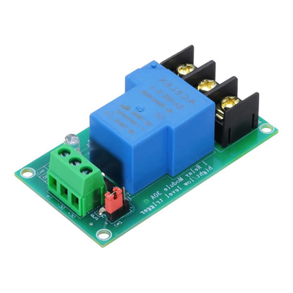 MECCANIXITY 1 Pcs DC 5V 1 Channel Relay Module Switch Board Shield 30A High or Low Level Trigger for Electronics Industrial Home Automation