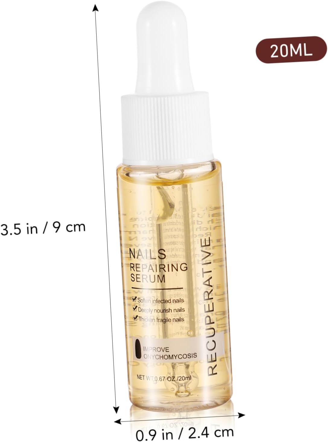 Baluue Nail Strengthener 20ml Nails Repairing Serum for Nail Care Treatment Liquid