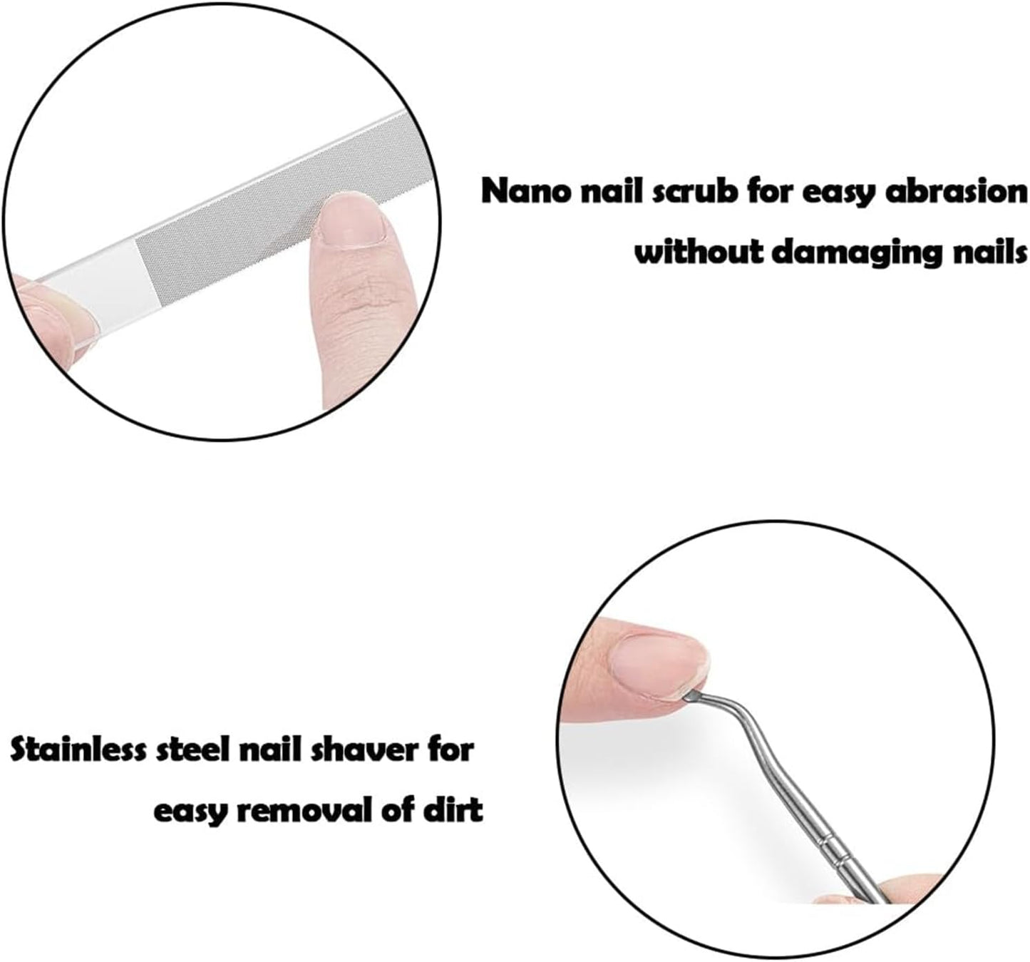 Lavito Nail Clipper,Lavito wide jaw opening anti-splash slanted nail clipper,Curved Toenail Clippers,No Mess,Achieve A Flawless Cut With Ease For Women Men (C)