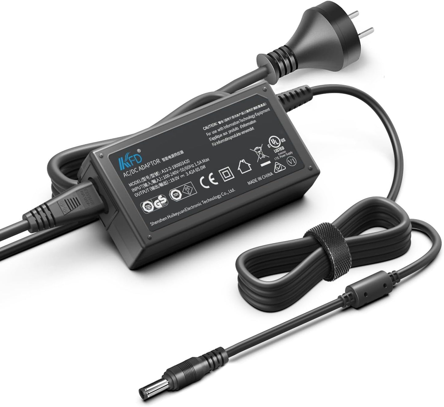 KFD 15V 4A 60W Power Supply Adapter Charger for Portable Generator FlashFish 40800mAh 200W 60000mAh 300W Portable Power Station Charger, AC to DC Converter 5.5x2.5mm 15V 3.5A 3A 2.5A 2A