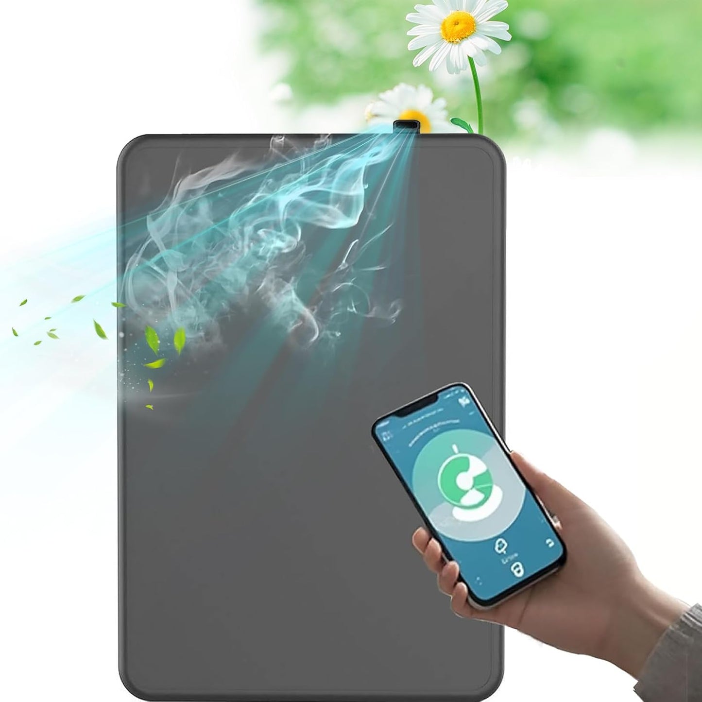 Smart Scent Air Machine, 500ml Waterless Essential Oil Diffuser Condensate Nebulization, Covering 800m³, App Control&Timer, Wall mountable, for Home, Office，Restaurant，Hotel