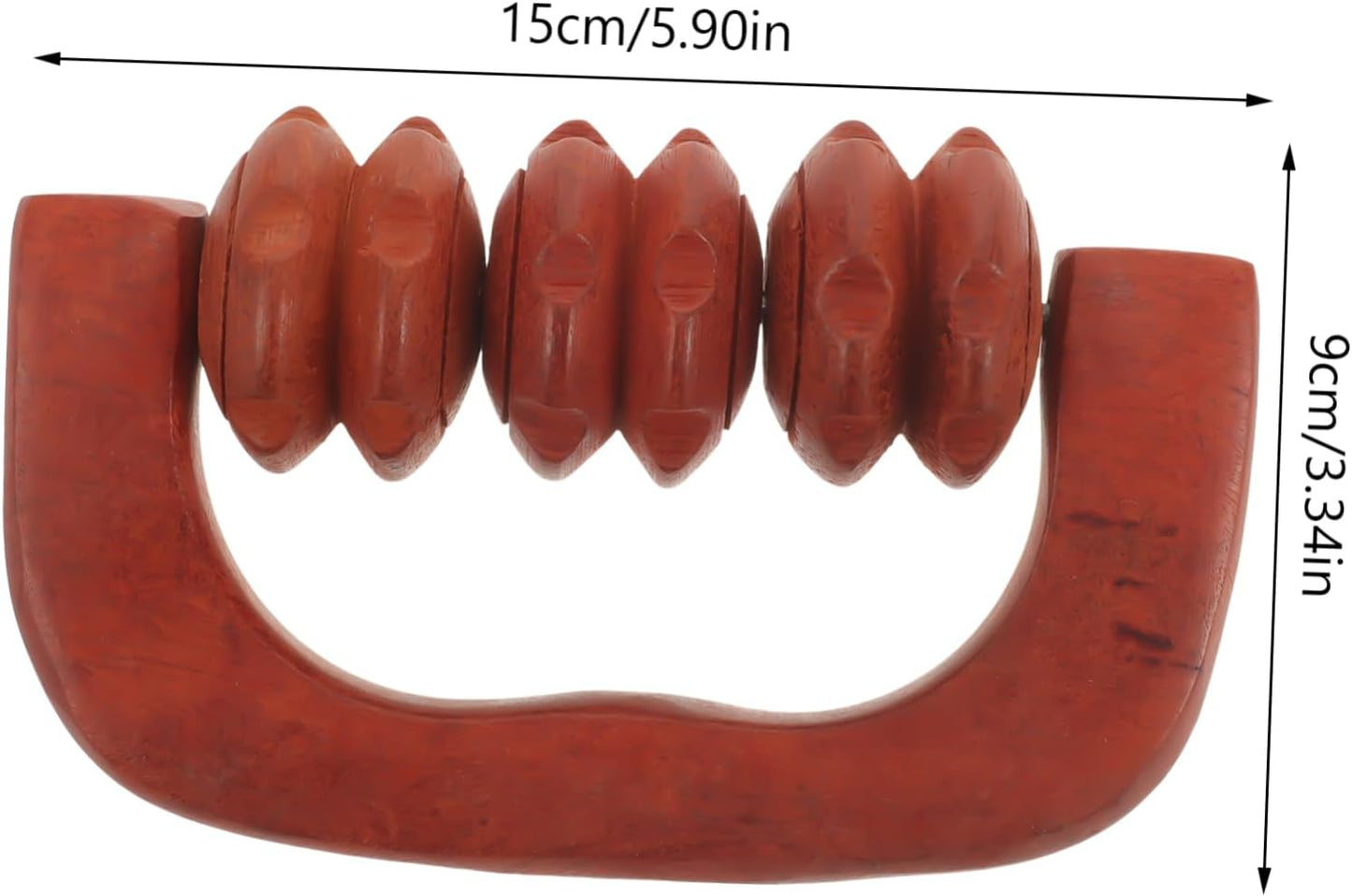 CALLARON 5 Pezzi Massaggiatore in Legno Massager Massaggiatore Per Il Mal Di Schiena Posteriore Massaggiante Muscolo Del Corpo Per Le Gambe Di Legno