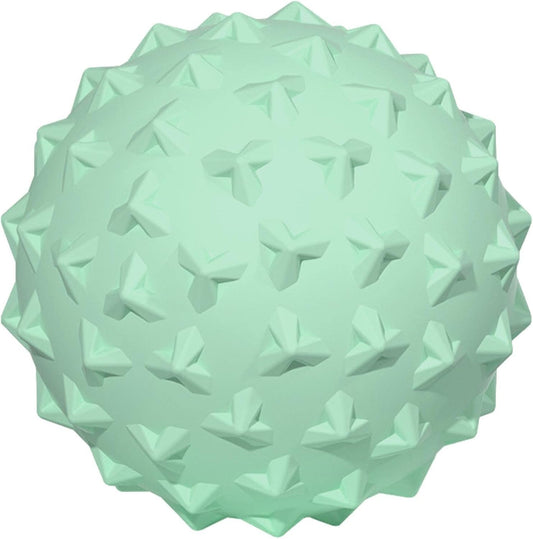 Spiky Massage Ball, Soft Spiky Massage Ball for Feet Back, Soft to Firm Spiked Massager Roller Orb, Foot Massage Balls for Tissue, Muscle Recovery, Trigger Point, Myofascial Release