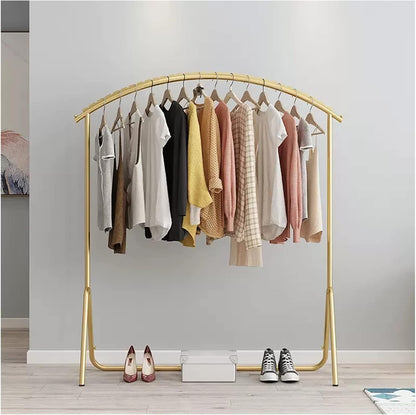 Appendiabiti da Terra Nero Elegante - Gruccia Minimalista per Ingresso, Camera da Letto e Balcone - Mobile Moderno salvaspazio - Organizer Resistente per Cappotti, Borse e Accessori