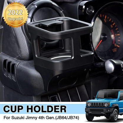Autorder Custom Fit for Interior Accessories Suzuki Jimny 2019-2023 JB64 JB74 Water Cup Holder Mount Bracket Drinkes Support