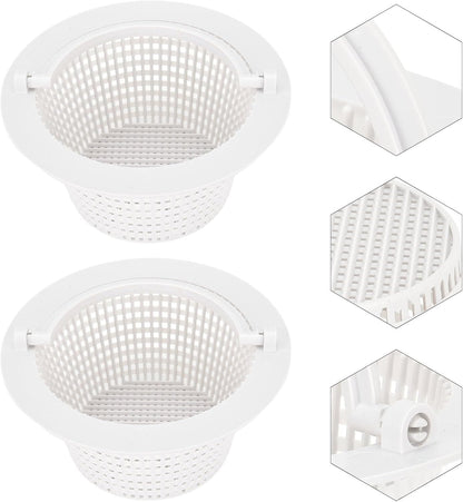 Essential Pool Cleaning Tool AboveGround Pool ThruWall Skimmer Basket, 513330 (2 pezzi)