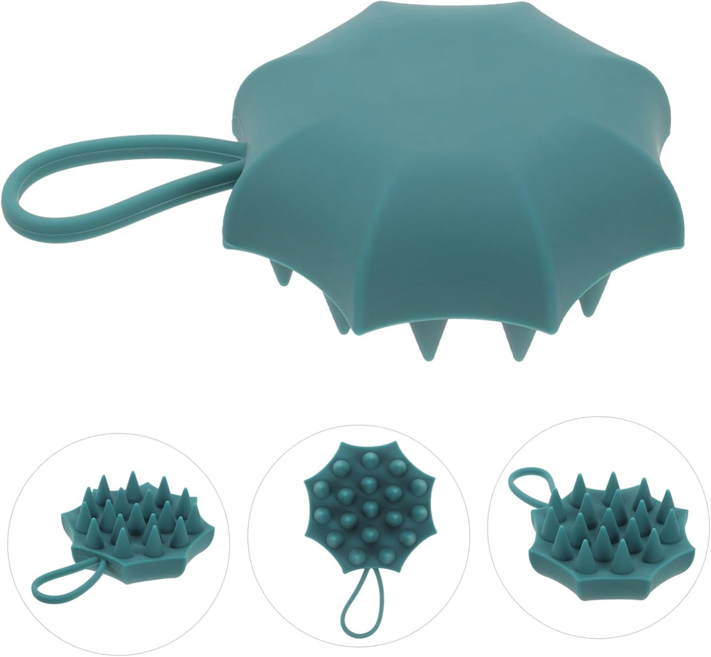 WATIIFUFU Shampoo Spazzola Per Cuoio Capelluto Esfoliante Scrubber Per