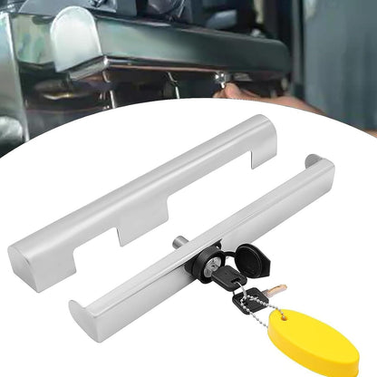 Outboard Motor Lock, Adjustable Boat Motor Protection, 11.96in Stainless Steel Engine Tools, Marine Security Device for Beginners, Professionals, Outdoor Safety Accessories
