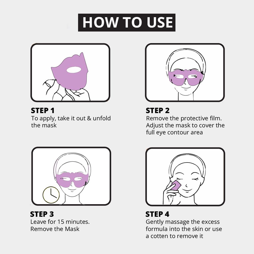 myolift 7E Wellness Conductive Eye Facial Mask Microcurrent Machine - Skin Care Tools for Microcurrent Facial Device - Instant Face Lift, Anti Aging, and Skin Tightening - Up to 10-12 Uses