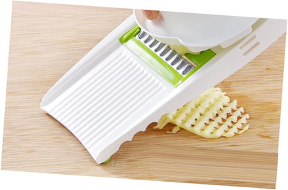 PRETYZOOM Multifunctional Vegetable Slicer Peeler Grater with Blades Kitchen Tool for Efficient Vegetable Shredding Easy Salad Prep and Food Chopping