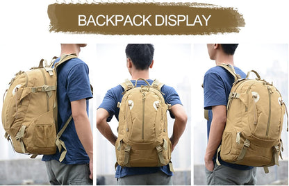 30L Outdoor Backpack Sports Computer Bag Leisure Travel Backpack Suitable for Hiking Camping,Black