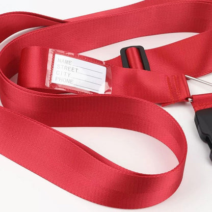 Personalised Suitcase Straps Durable Nylon Adjustable Size Password Locking Is Set To Property Security Luggage Straps