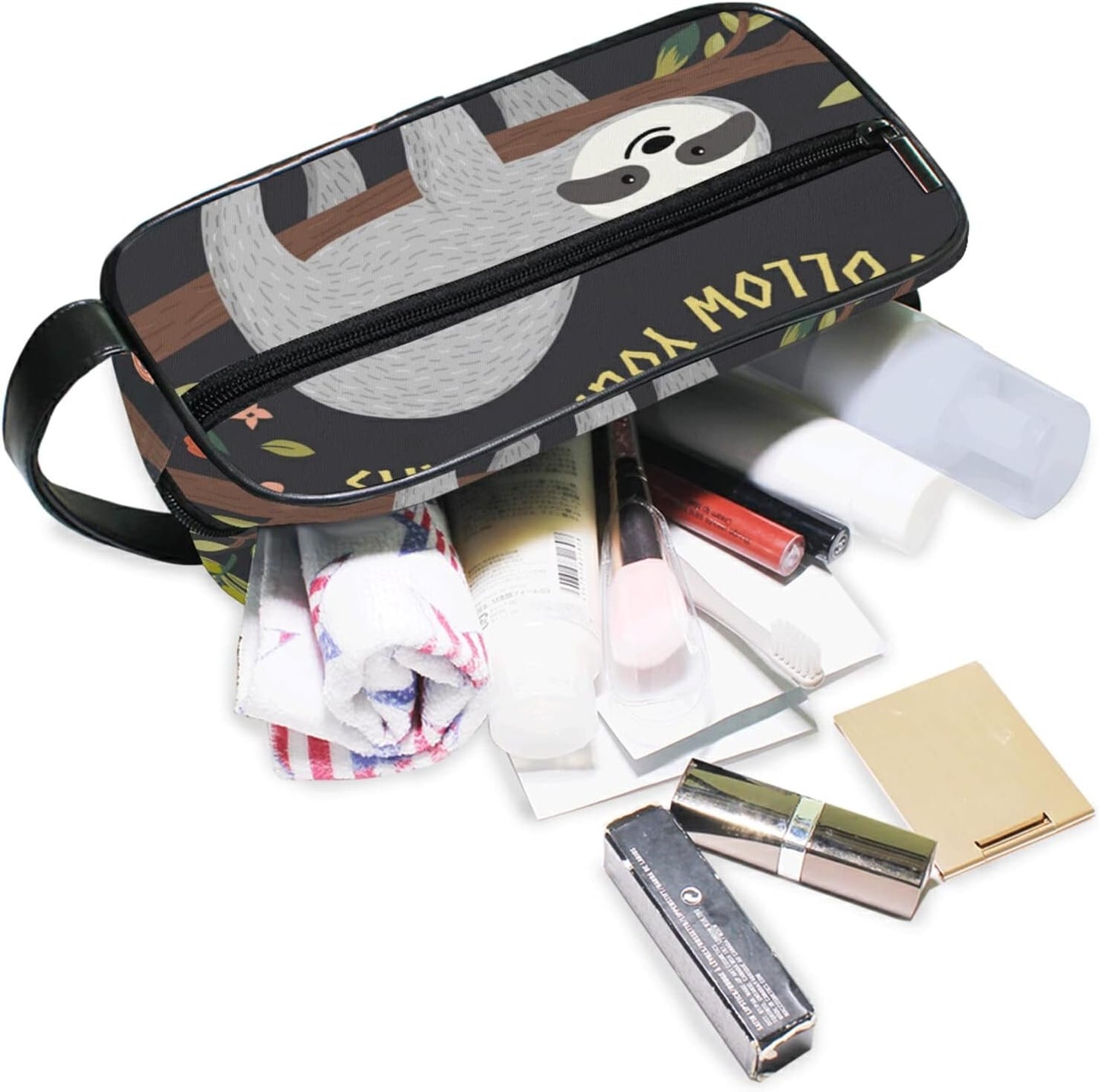 ODAWA Toiletry Bag Unisex Cosmetic Bag Yoga Soth Travel Organizer Hanging Dopp Kit for Toiletries Accessories