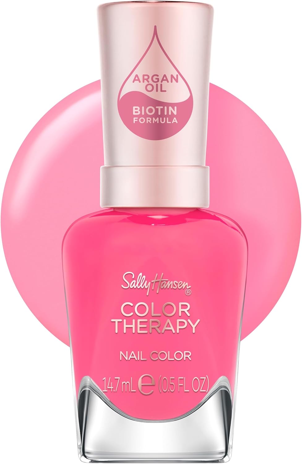Sally Hansen Color Therapy Nail Polish, 246, Sweet Resilience, Colors, Strengthens, Cares