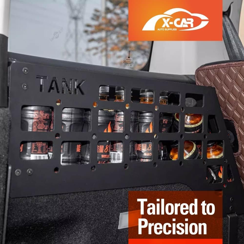X-CAR Trunk Storage Rack Boot Left Side Shelves Shelf Organizer Accessories for GWM Tank 300