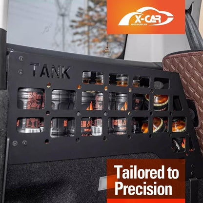 X-CAR Trunk Storage Rack Boot Left Side Shelves Shelf Organizer Accessories for GWM Tank 300