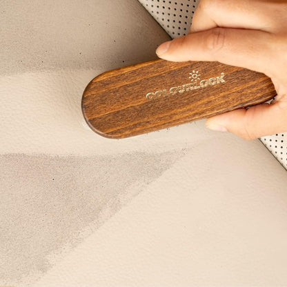 COLOURLOCK Leather & Textile Cleaning Brush for Car Interiors, Alcantara Car Seats And Leather Furniture Upholstery By COLOURLOCK