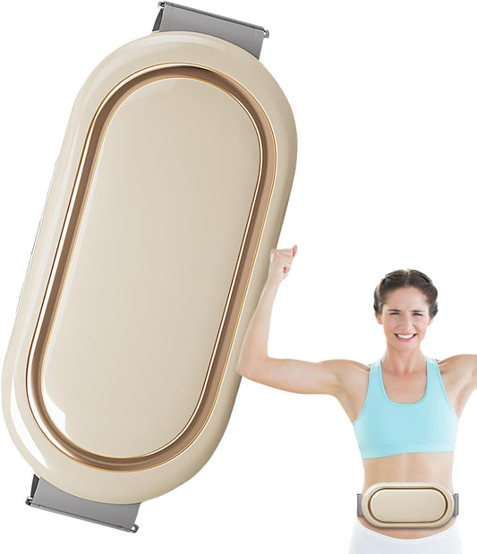 Abdominal Slimming Belt | Electric Abdominal Tool, Portable Wireless Massage Belt for Muscle Building Fat Burning Shaping and Firming