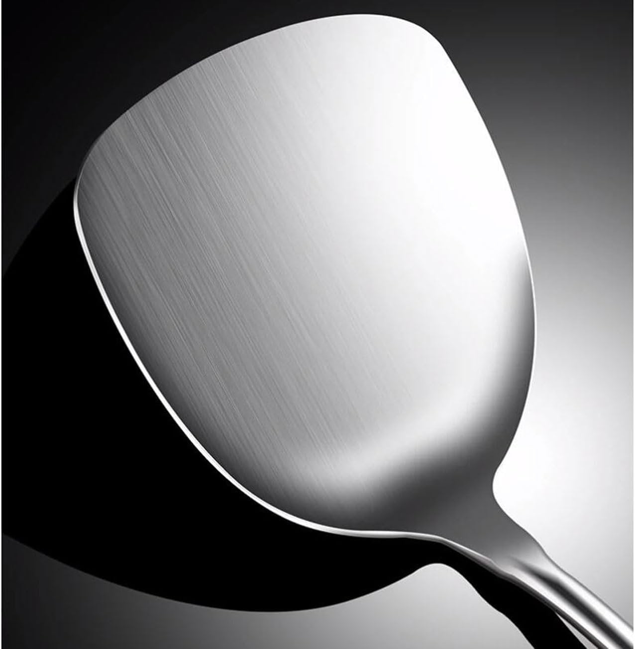 QQNQQ Utensili da Cucina, Utensili da Cucina Cucchiai for Cucinare Spatole Utensili da Cucina in Acciaio Inossidabile Gadget Pentole Spatole da Pranzo Cucchiai