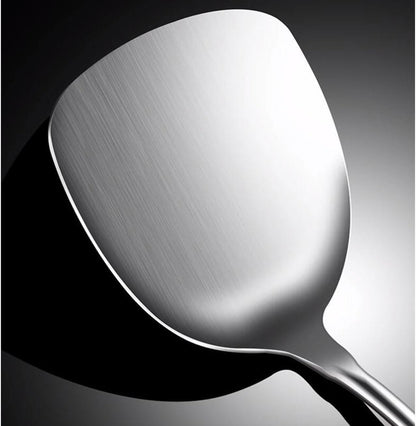 QQNQQ Utensili da Cucina, Utensili da Cucina Cucchiai for Cucinare Spatole Utensili da Cucina in Acciaio Inossidabile Gadget Pentole Spatole da Pranzo Cucchiai