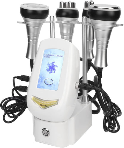 Cavitation Machine, 100-240V Cavitation Slimming Device 4 In 1 40K Fat Burning Machine Body Slimming Vacuum Machine Skin Care Adjustable Colorful Touch Screen for Arm