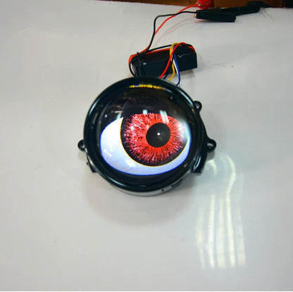 Devil Eyes Light, LED Dynamic Headlights, WiFi Control Car Light, 12V Headlight Bulbs, Projector Lens Lamp, Automotive LED Headlights, Dynamic LED Car Lights, WiFi Headlight Projector