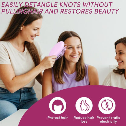 15 Pack Mini Wet Hair Brush Mini Detangling Brush for Wet & Dry Hair, Compact Travel Hairbrush for Teens & Adults, Perfect for Bridesmaid Gifts, Party Favors