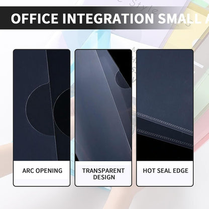 Clear Plastic Document File Folder 30 PCS A4 Size Clear Transparent Folder for Chool Home Work Office Organizationchool Home Work Office Organization(Transparent Folder(30pack))