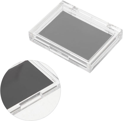 PACKOVE Magnet Box Empty Box Magnetic Eyeshadow Palette Empty Eyeshadow Organizer Eye Shadow Box Transparent Makeup Case DIY Accessory DIY Cosmetic Pallet DIY As