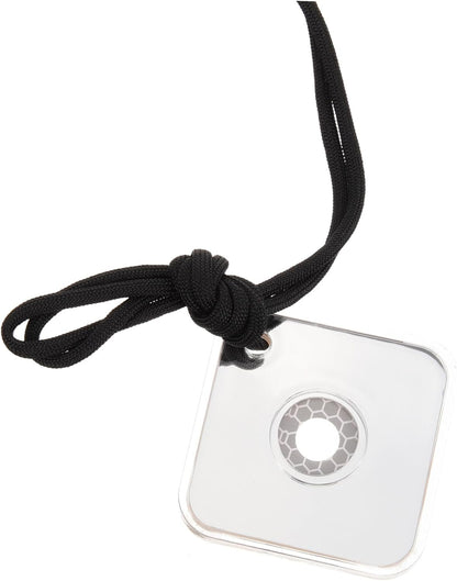 Anneome Retroreflector Survival Mirror Multi-Functional Outdoor Signal Mirror Reflective Tool for Camping Hiking