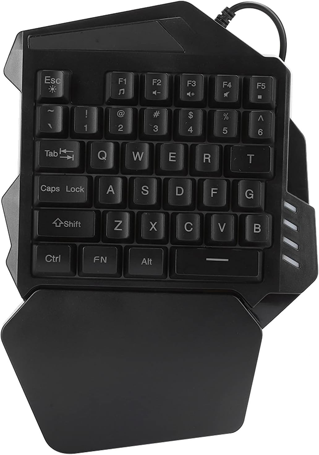 J50 One-Handed Gaming Mouse and Keyboard Set for Win2000/Android/OS X - Essential Computer Accessory for Gamers