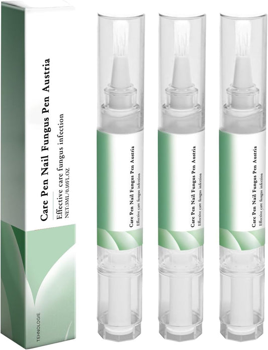 3 Pcs Nail Care Pen for Nail Care with Aloe Vera Tea Tree Oil Vitamin E Nail Growth