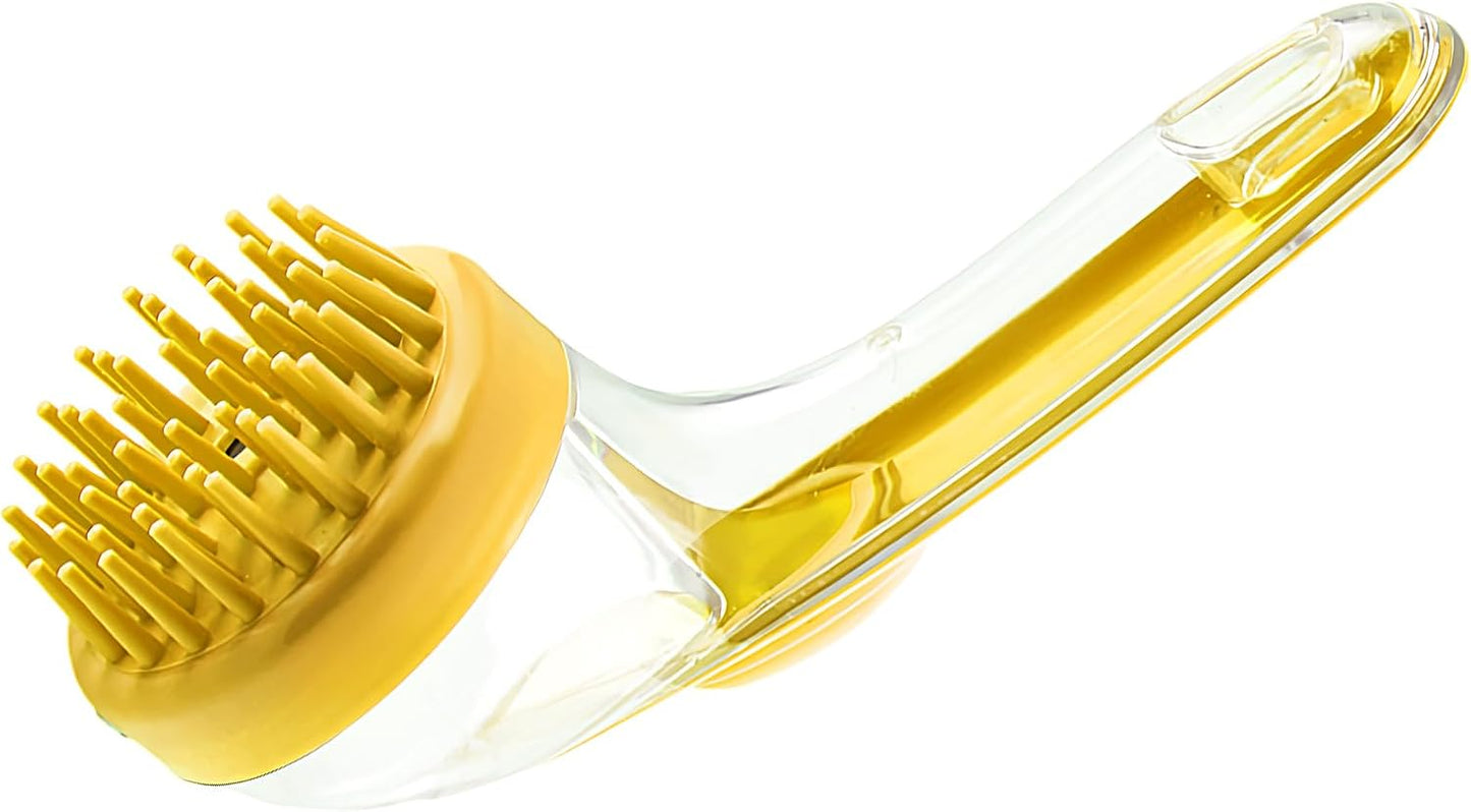 Dog Wash Brush,Dog Bath Brush Dog Scrubber - Grooming Tool Cleaner Silicone Bristle Cat Comb Shower Accessories for Puppy Kitten Small Animals
