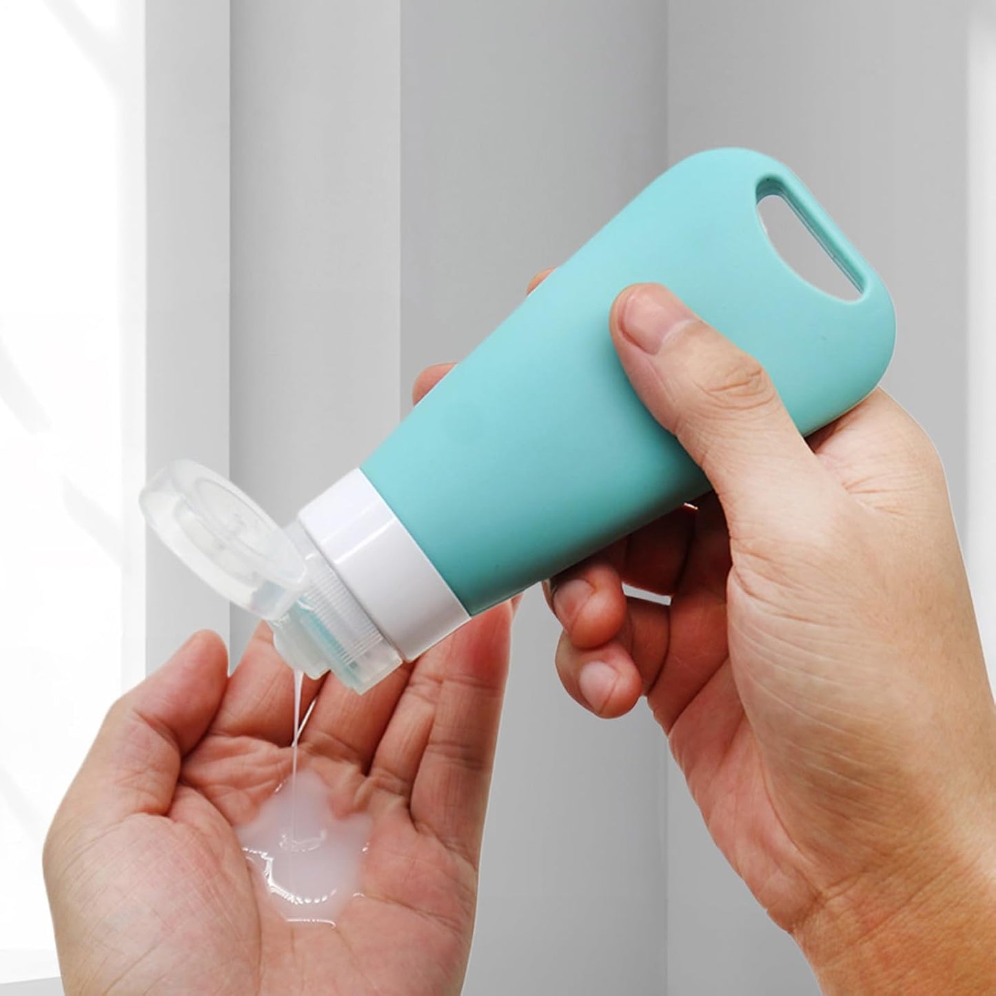 Refillable Lotion Dispensers - Travel Size Toiletries | Leak-Proof Toiletry Containers For Lotion, Body Wash, Cream, Camping, Puppy Bathing Necessities, Outdoor Travel Gear For Men & Women