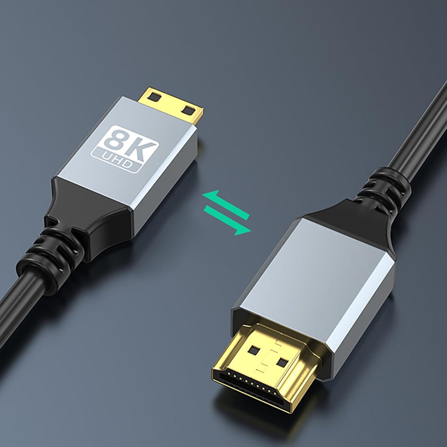 PLCPDM High Performances HDMIcompatible to HDMIcompatible 8K@60Hz Video Cable for 4K Gaming and Live Streaming