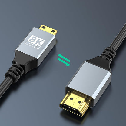 PLCPDM High Performances HDMIcompatible to HDMIcompatible 8K@60Hz Video Cable for 4K Gaming and Live Streaming