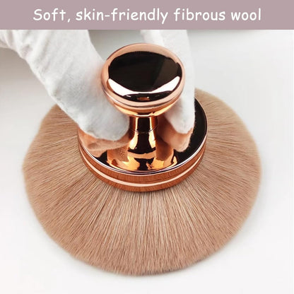 FDEETY Make Up Brushes Portable Makeup Brushes Professional Blush Multi-Use Brush Application On Cheeks Large Mushroom Head Cosmetic Brushes Loose Powder for Makeup Accessories