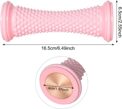 Foot Massager for Plantar, Muscle Massager Roller, Silicone Muscle Roller Stick for Feet,Plantar Fasciitis Recovery, for Exercise Relaxation