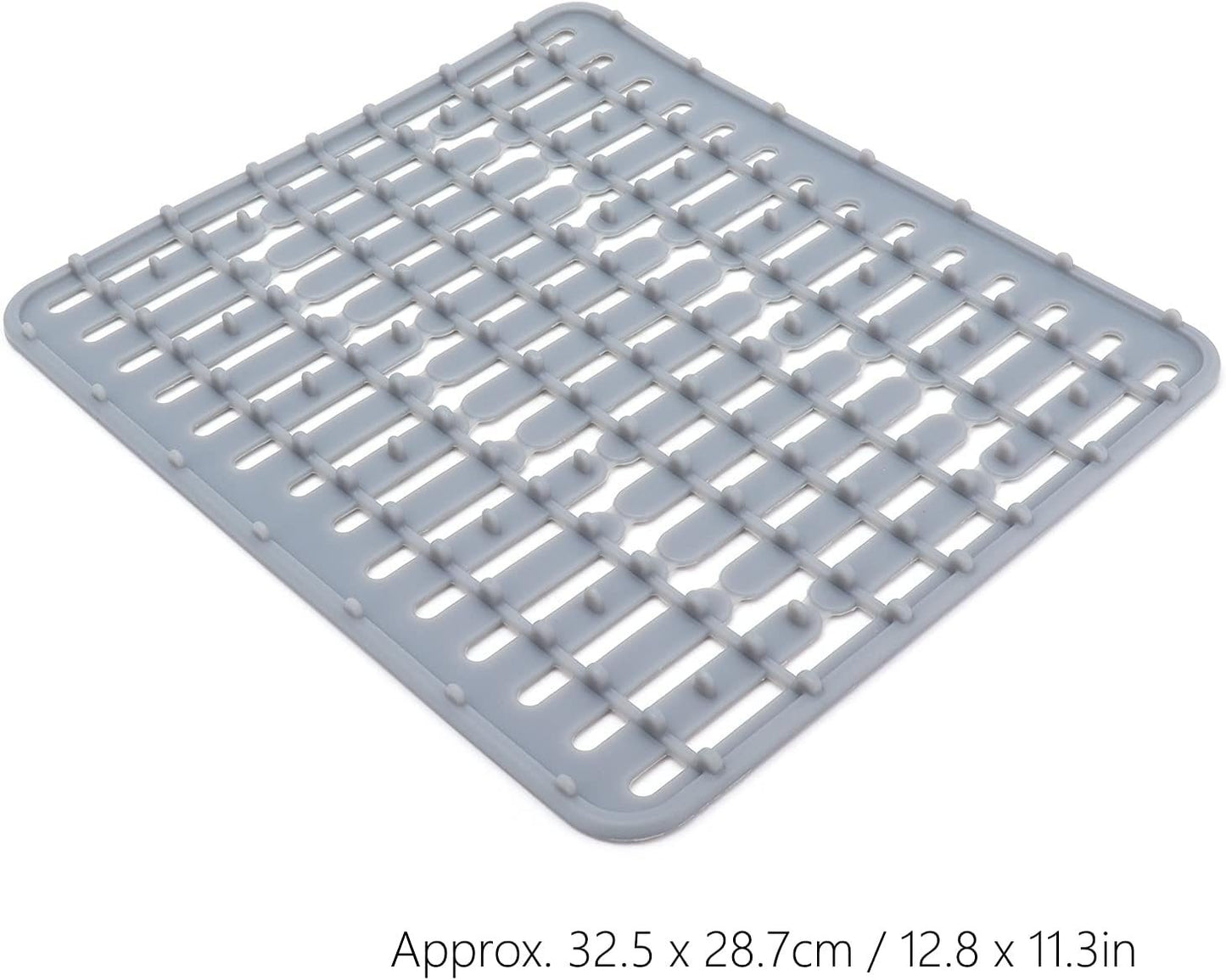 Sunicon Silicone Sink Mat, Multifunctional Nonslip Heat Insulating Sink Protectors for Kitchen Sink Multiple Usage Easy Clean eco friendlys