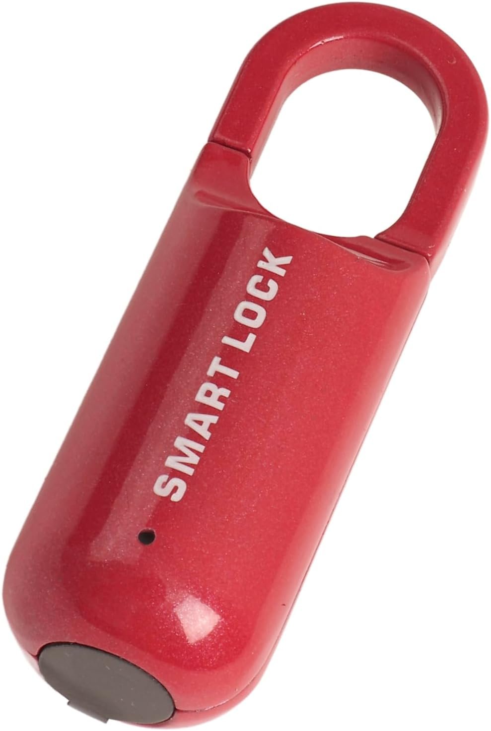Blocco delle Impronte Digitali Antitheft Security USB Posta di Tiro Ricaricabile per la Custodia per Bagagli (BLACK) (rosso)