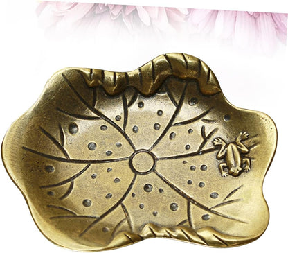 BESPORTBLE 2 Pezzi Vassoio Decorativo Foglia per Casa e Ufficio per Collane e Accessori Oggettistica Chic