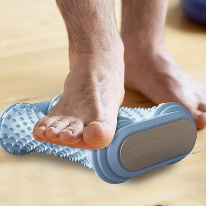 Rullo Per Piedi - Massaggiatore Plantare Riflessologia | Rullo Antiscivolo Portatile per Casa Palestra Viaggio Benessere Anziani Relax Post Allenamento