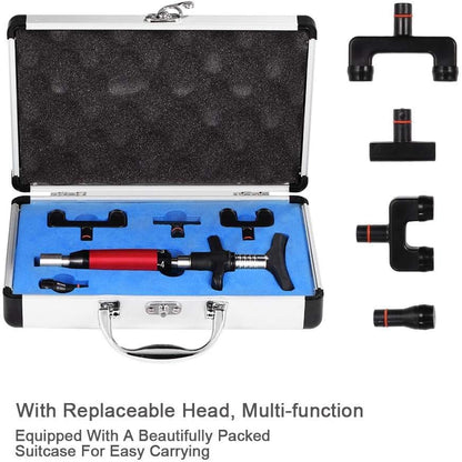 Spine Correction Gun, 6 Levels Manual Spine Activator Chiropractic Therapy Massager Tool Adjustment Massager(02)