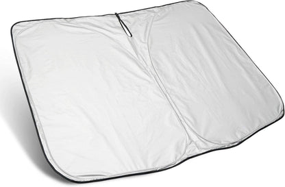 FUDGENGNP Car Sun Shade for Ford Puma/Puma St SUV 2019 2020 2021 2022 2023 2024, Foldable Portabil Windshield Sunshade Cover Against UV Rays Interior Accessories, Silver