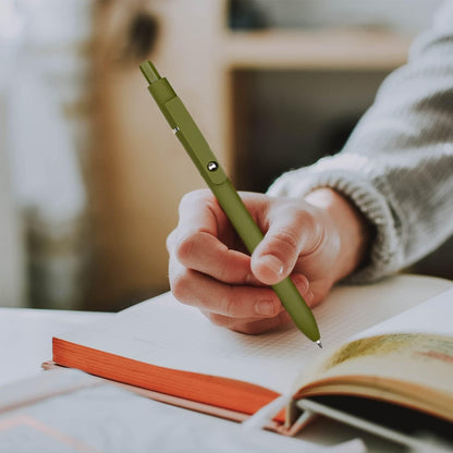 5 PCS Quick Dry Ink Pens, Pens Fine Point Smooth Writing Journal Pens, Aesthetic Retractable 0.5mm Black Ink, Cute Pen for Writing Note Taking Journaling, School Office Supplies Gifts (Retro)