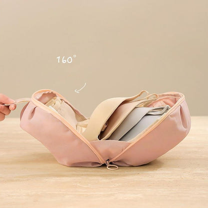 Underwear Organizer Bag, Travel Packing Bag, Bra Storage Case, Lingerie Travel Pouch with Compact and Foldable Design for Business Trips, or Home Organization