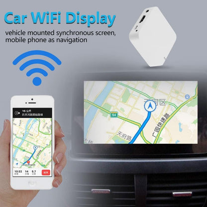Smart AV+HDMI Adapter Car Display Box Phone to Car Screen Mirroring Miracast Airplay, Support iOS// 0S10/Android Projection Accessory
