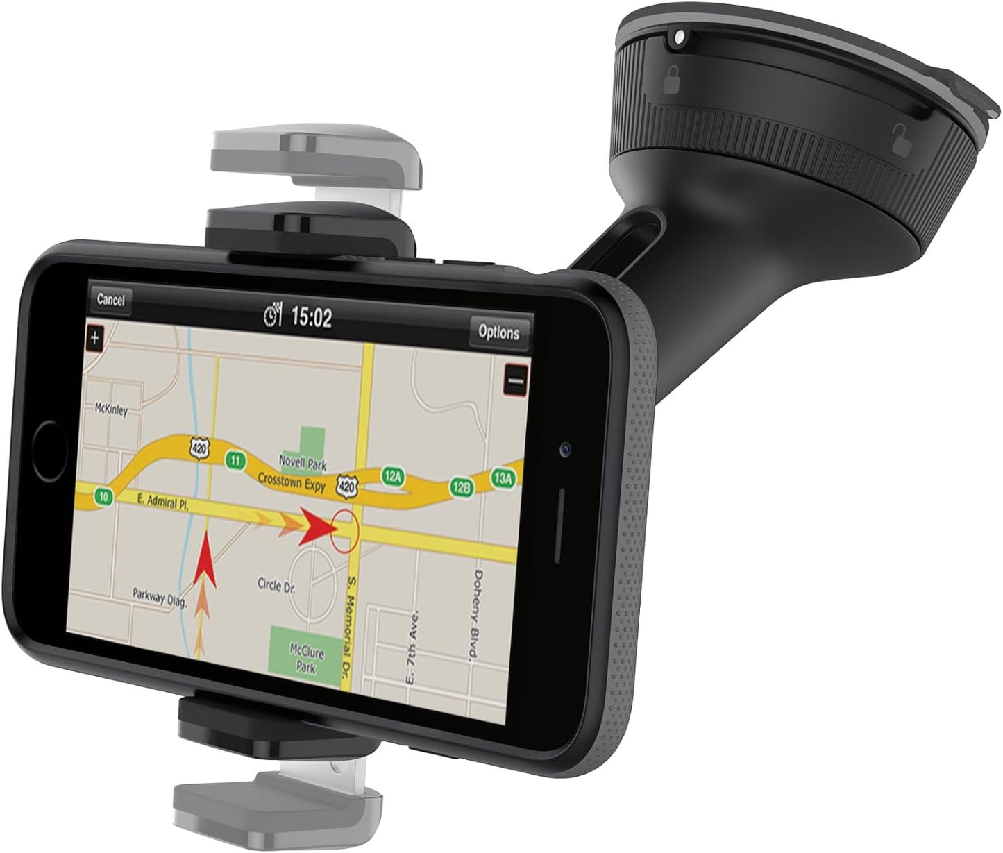 Belkin Universal Car Window Dash Mount for 6-Inch Devices(F8M978bt), Black
