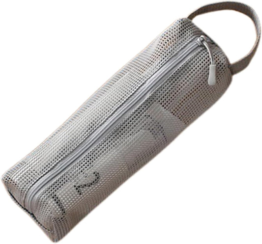 Travel Size Toiletries Bag, Portable Makeup Pouch, Multifunctional Mesh Organizer, Ideal for Camping, Airplane, Bathroom, Hospital, Beach, Gym, Vacation, Road Trip, Cruise, RV Use