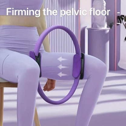 ZBDZSW Yoga Pilates Anello Fitness Tinta Unita, Cerchio per Stretching del Corpo per Allenamento della Forza, Attrezzatura per Yoga Pilates